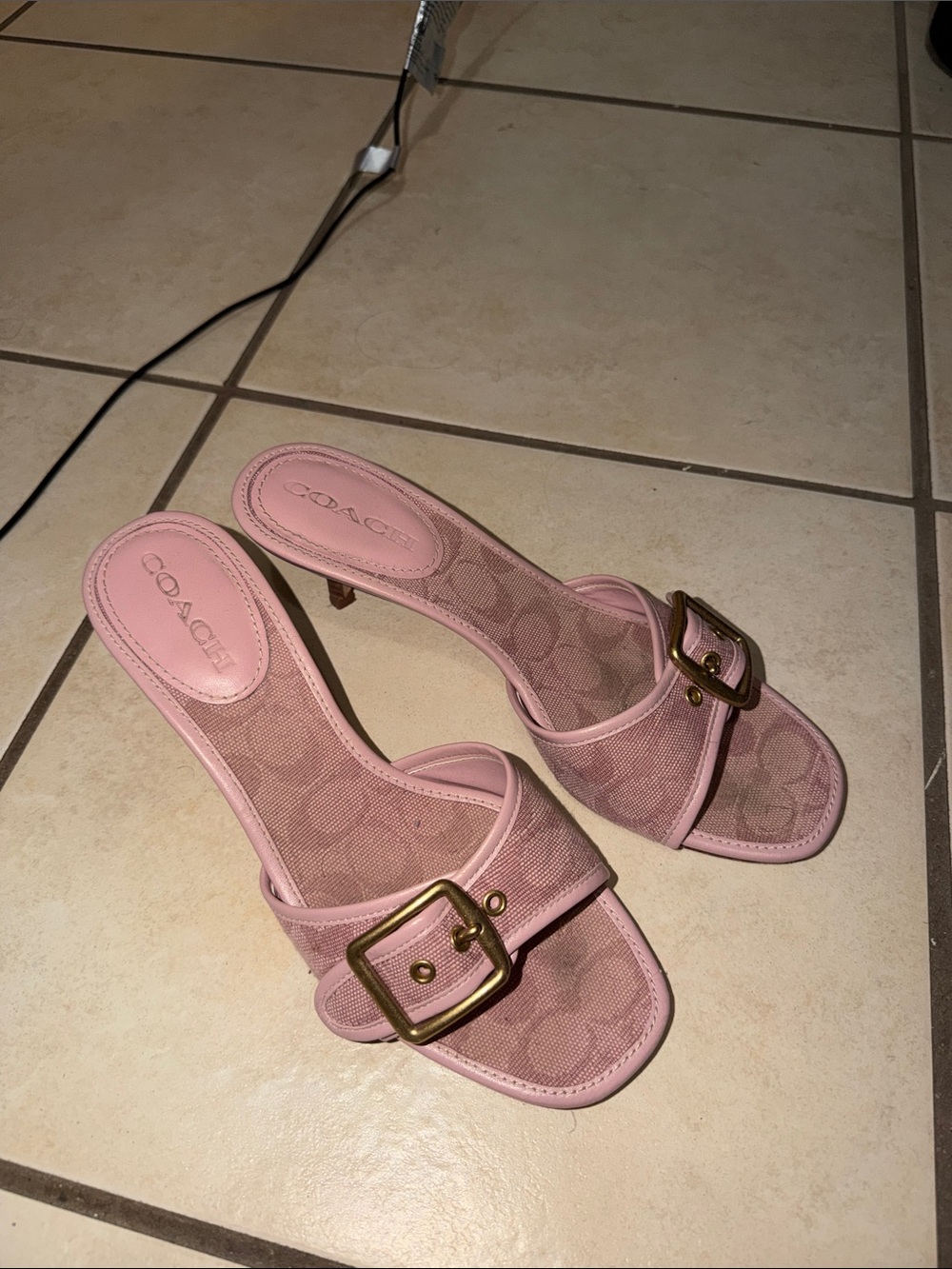 Coach Margot Heels Pink